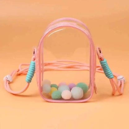 The Labubu Doll Protect Case – 15cm Sitting Cotton Shoulder Bag