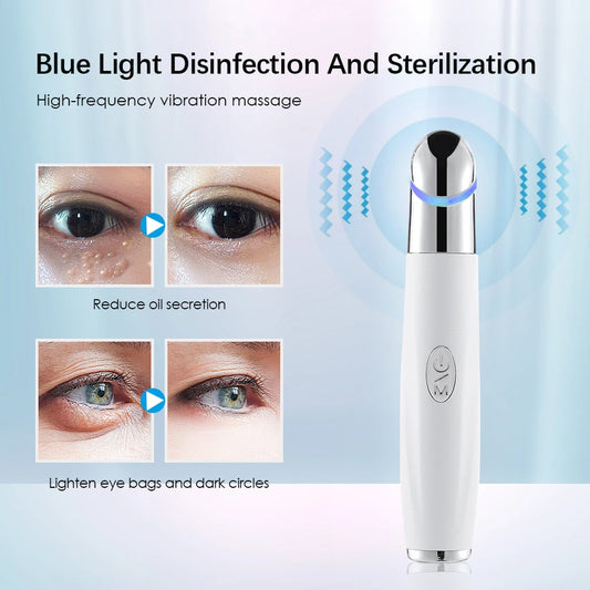 Moajaza Vibration Eye Massager – Anti-Dark Circle & Anti-Wrinkle Eye Beauty Care Device