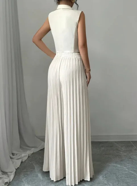 Classics Collection- Pleated Pant Set