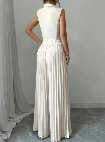Classics Collection- Pleated Pant Set