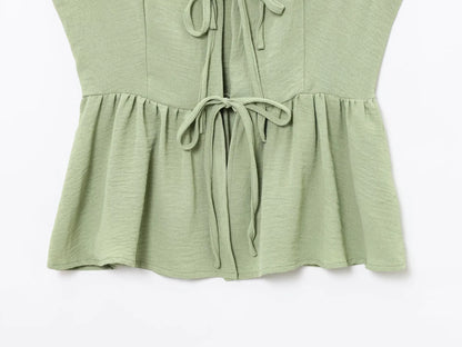 Classics Collection- Lace Up Tank Pants Set