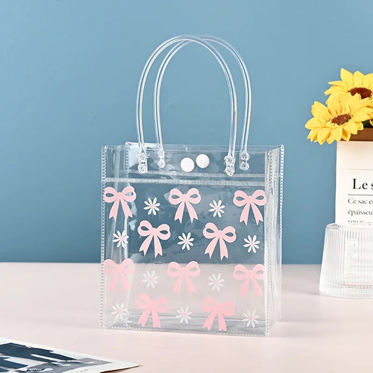 Clear PVC Jelly Tote – Festival-Ready, Event-Approved Style 🎟️