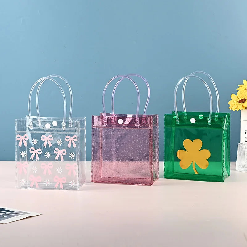 Clear PVC Jelly Tote – Festival-Ready, Event-Approved Style 🎟️