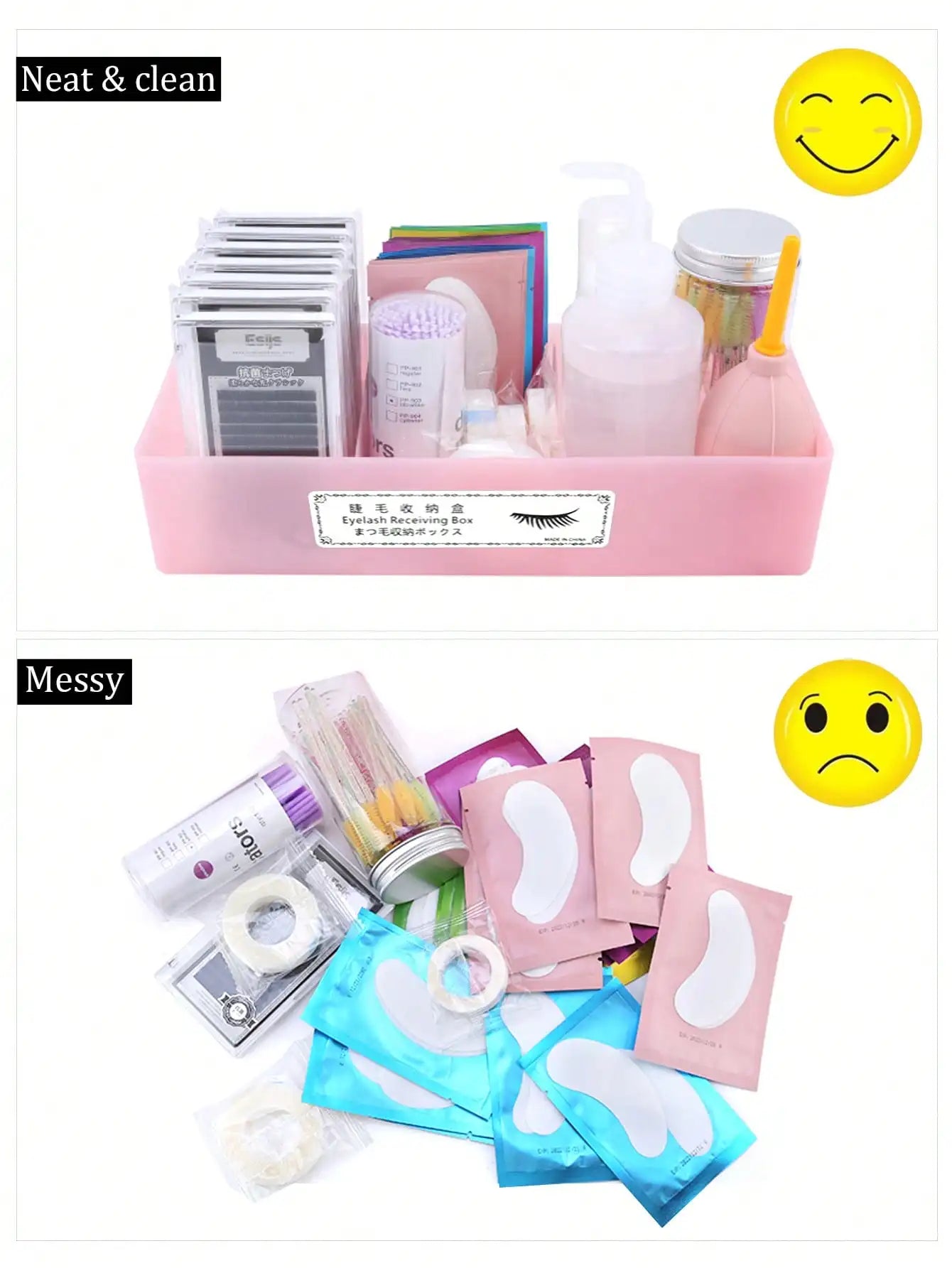 Lash Extension Tool Organizer