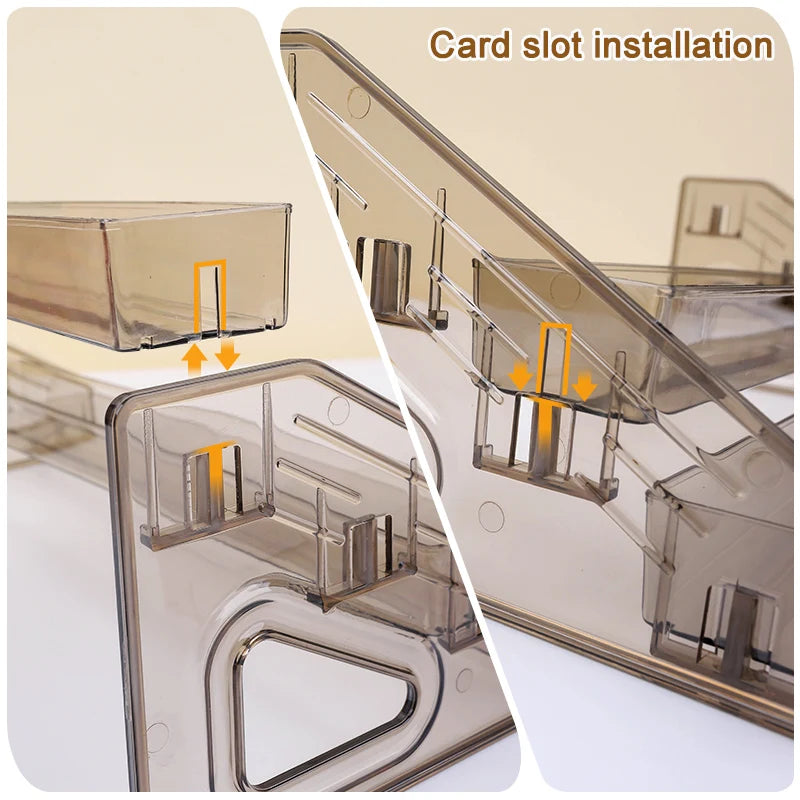 Clear Acrylic Nail Polish Display Rack