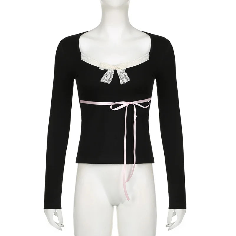 Vintage Lace Collection-Lace Ribbon Top