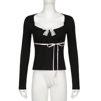 Vintage Lace Collection-Lace Ribbon Top