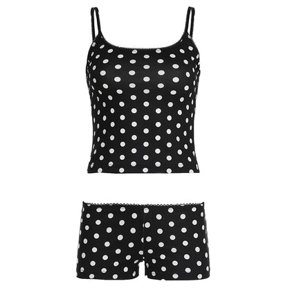 Look Good Feel Good Collection- Polka Dot Short Set